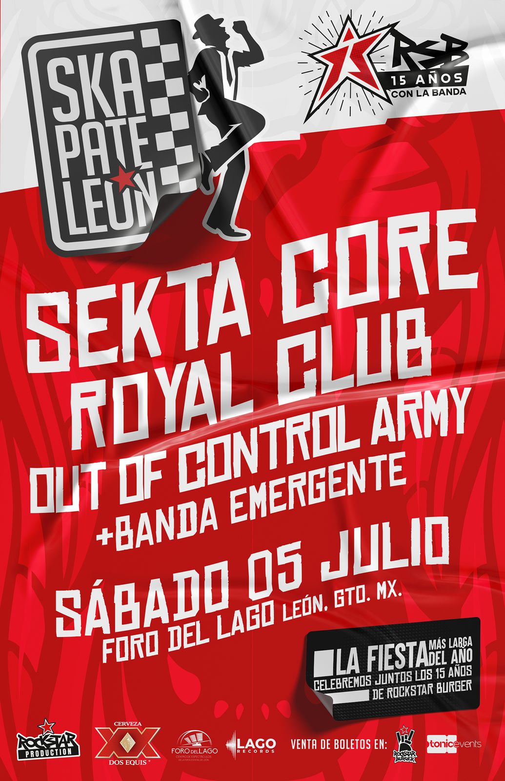 Ska Pate León (Sekta Core, Royal Club, Out Control Army)