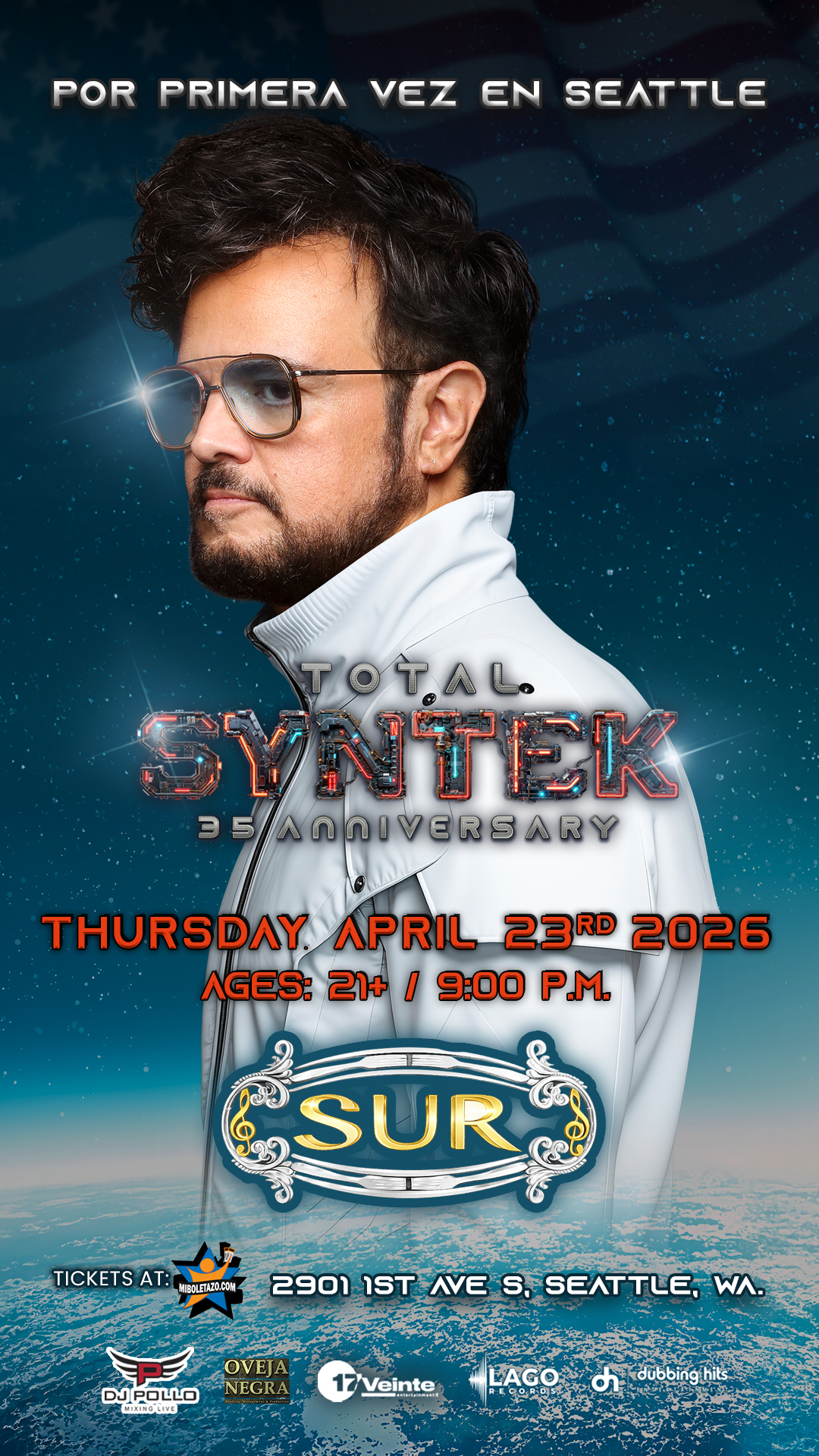 Aleks Syntek en Seattle
